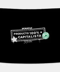 Alternative view of Tapiz | Producto 100% Cap (letras blancas)