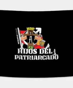 Alternative view of Tapiz | Hijos Del Patriarcado (letras blancas)