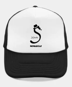 Gorras | Logotipo sencillo SrSnake (letras negras)