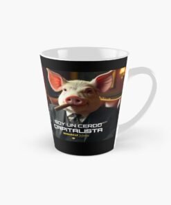 Taza cónica | Cerdo capitalista 3.0