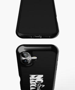 Funda resistente para iPhone | Logotipo NOMARCAS SrSnake (letras blancas)