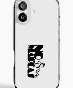 Alternative view of Funda blanda para iPhone | Logotipo NOMARCAS SrSnake (letras negras)