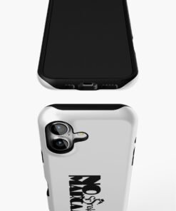 Funda resistente para iPhone | Logotipo NOMARCAS SrSnake (letras negras)