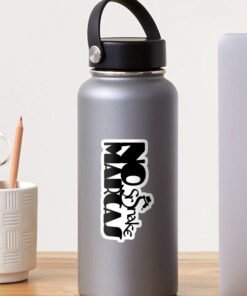 Alternative view of Pegatinas | Logotipo NOMARCAS SrSnake (letras negras)