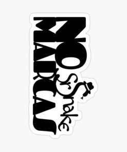 Pegatinas | Logotipo NOMARCAS SrSnake (letras negras)