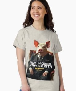 Alternative view of Camiseta clásica | Cerdo capitalista 4.0