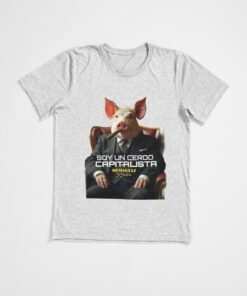 Camiseta de tejido mixto | Cerdo capitalista 4.0