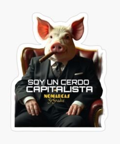 Pegatinas | Cerdo capitalista 4.0