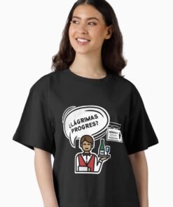 Camiseta holgada boxy | Lágrimas progres