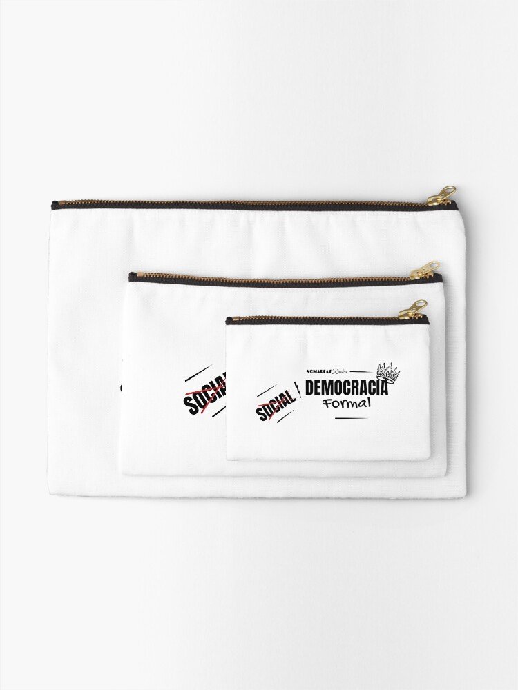 Bolso de mano | Democracia formal (letras negras) - Imagen 2