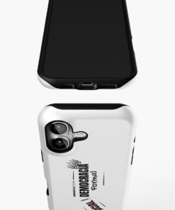 Funda resistente para iPhone | Democracia formal (letras negras)