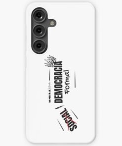 Alternative view of Funda rígida para Samsung | Democracia formal (letras negras)