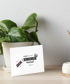 Alternative view of Lámina rígida | Democracia formal (letras negras)