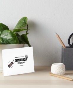 Lámina rígida | Democracia formal (letras negras)