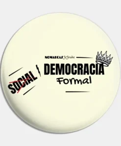Chapas | Democracia formal (letras negras)