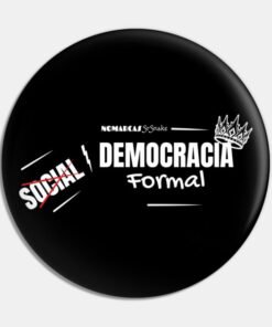 Chapas | Democracia formal (letras blancas)