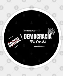 Alternative view of Imán | Democracia formal (letras blancas)