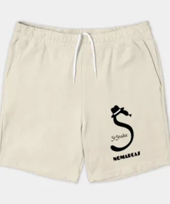 Pantalones cortos | Logotipo sencillo SrSnake (letras negras)