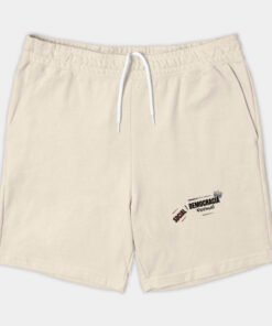 Pantalones cortos | Democracia formal (letras negras)