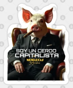 Alternative view of Pegatina | Cerdo capitalista 2.0