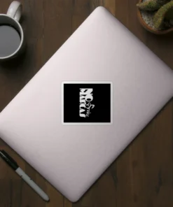 Pegatina | Logotipo NOMARCAS SrSnake (letras blancas)