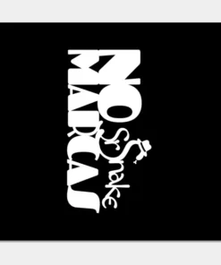 Poster and Art Prints | Logotipo NOMARCAS SrSnake (letras blancas)