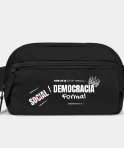 Riñonera | Democracia formal (letras blancas)