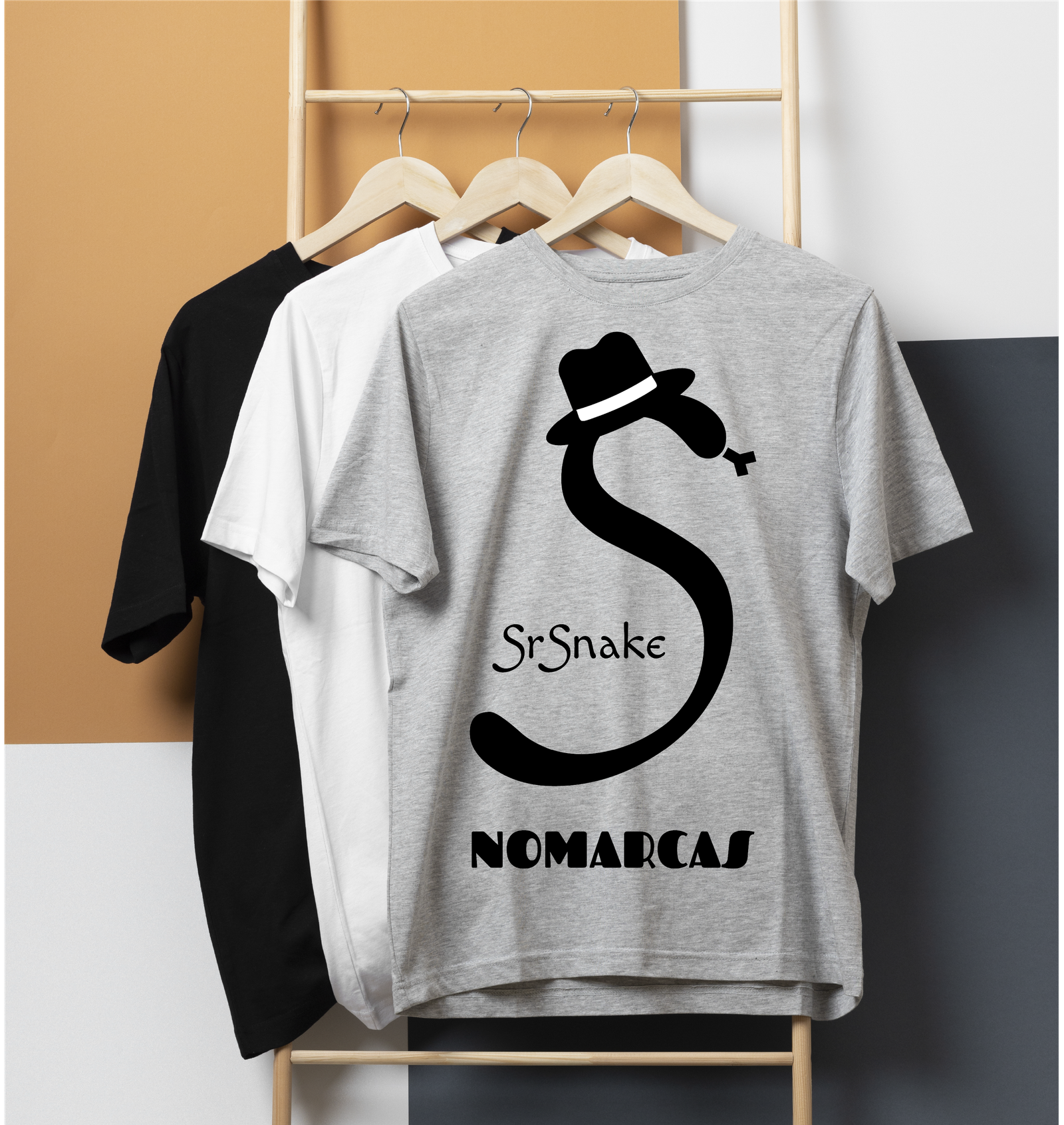 Camisetas de hombre (Spreadshop) | Diseños SrSnake