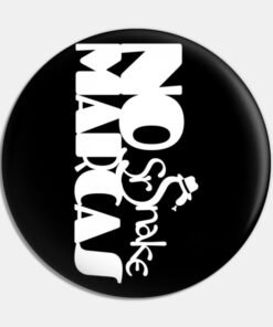 Chapas | Logotipo NOMARCAS SrSnake (letras blancas)