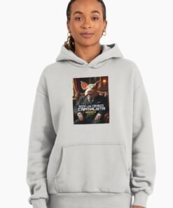 Alternative view of Sudadera con capucha oversize premium | Cerdo capitalista