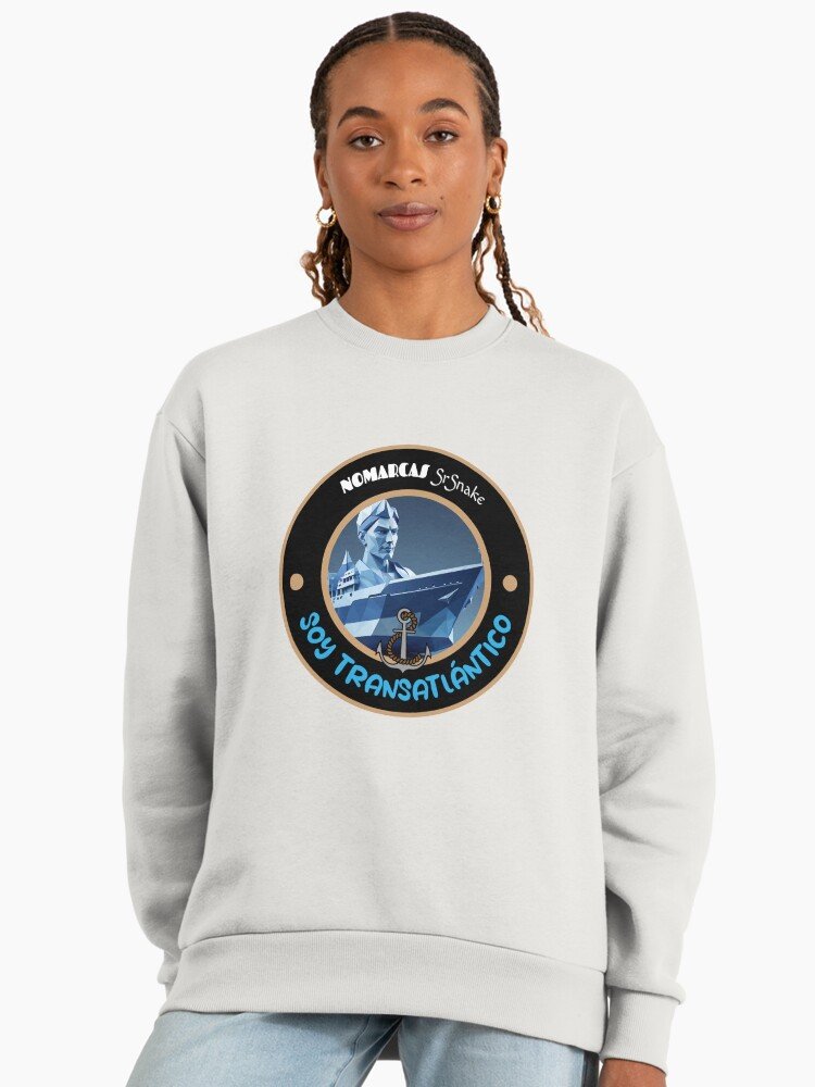 Sudadera oversize premium | Soy transatlántico - Imagen 2