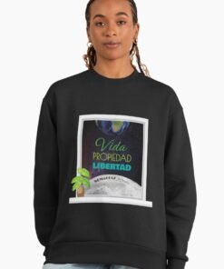 Alternative view of Sudadera oversize premium | Vida, Propiedad, Libertad