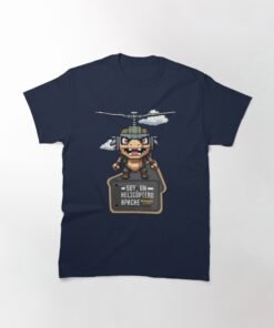 Camiseta clásica | Soy un helicóptero apache