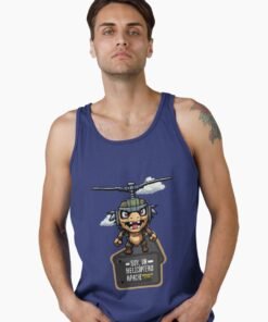 Camiseta de tirantes | Soy un helicóptero apache