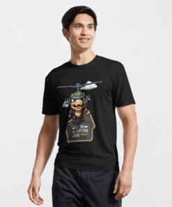 Camiseta deportiva | Soy un helicóptero apache