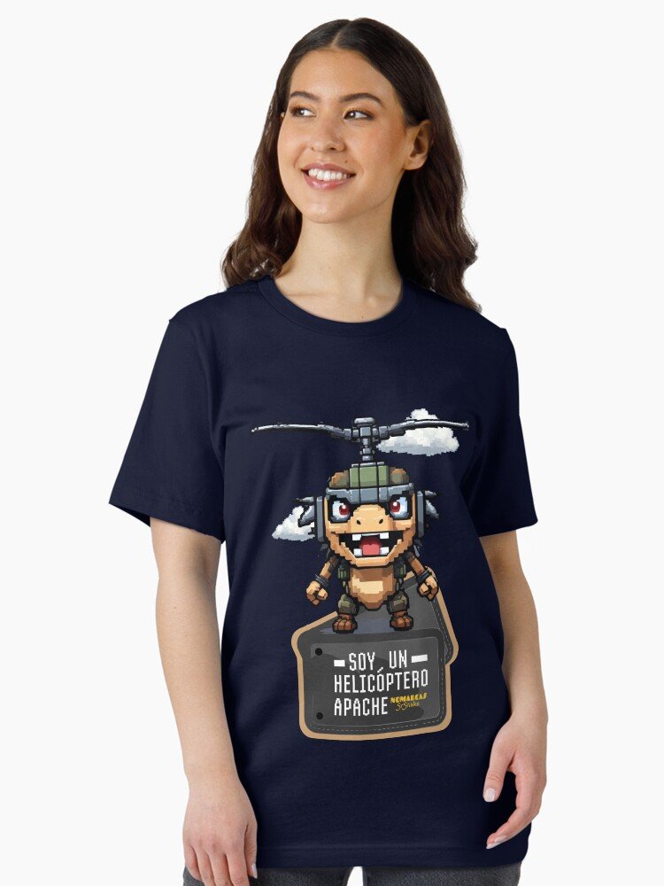 Camiseta esencial | Soy un helicóptero apache - Imagen 2