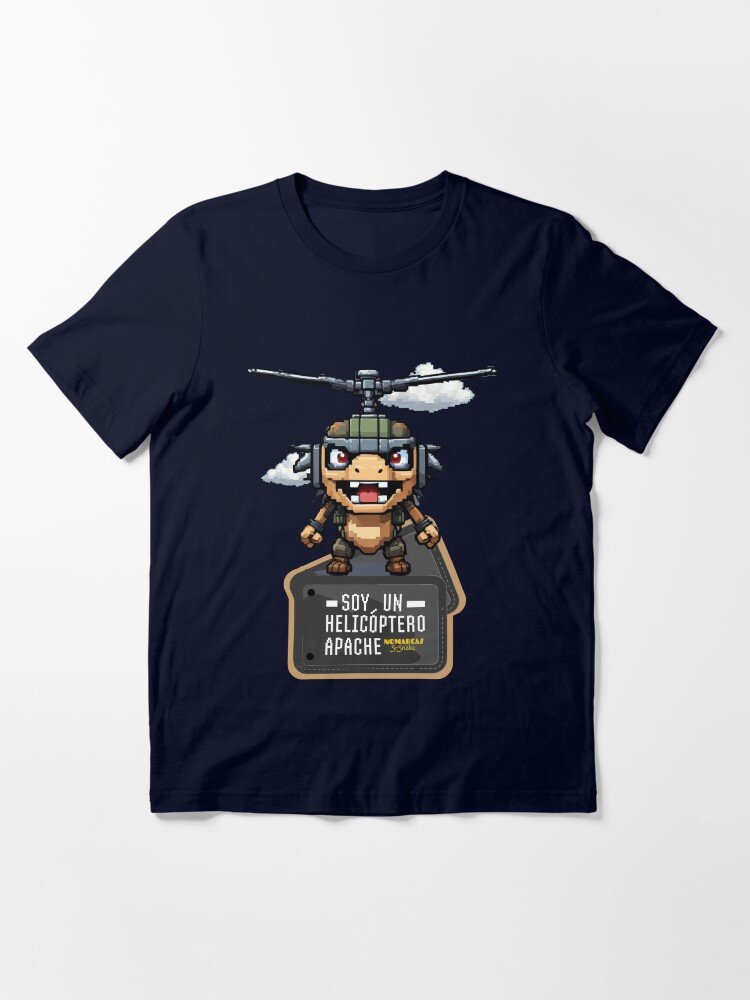 Camiseta esencial | Soy un helicóptero apache - Imagen 3