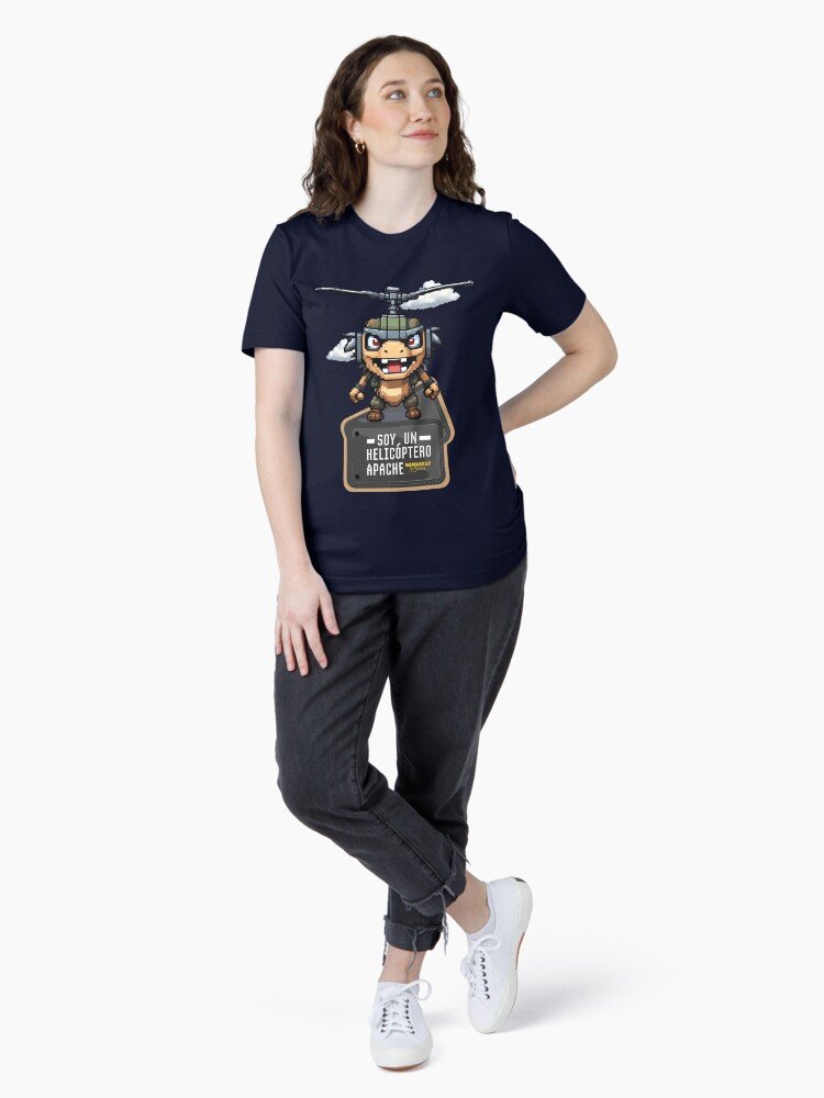 Camiseta esencial | Soy un helicóptero apache - Imagen 4