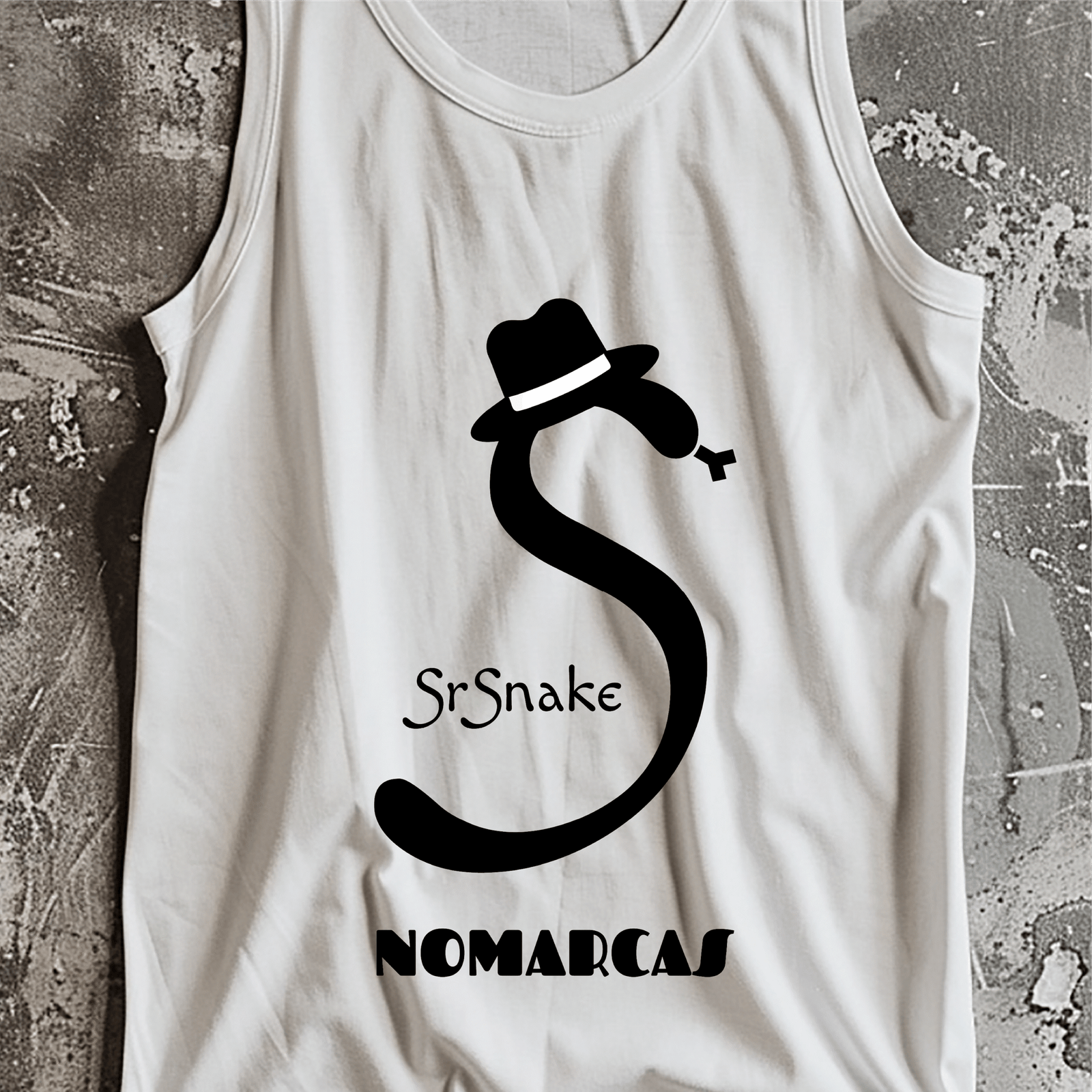 Camiseta de tirantes hombre (Spreadshop) | Diseños SrSsnake